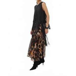 NEW MARIA CHER elvis alla vest in black